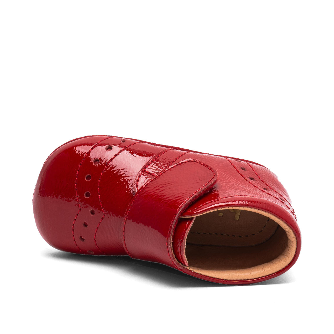 Bisgaard Baby Indoor Shoe Red Patent