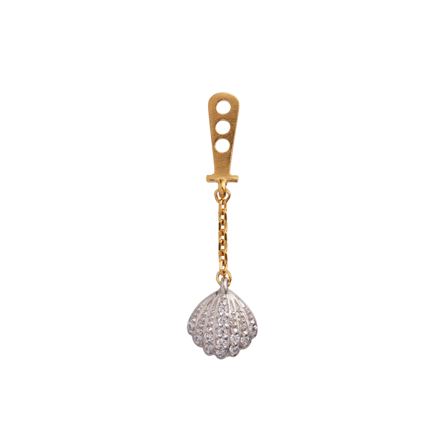 Stine A Tres Petit Vintage Shell Behind Ear Pendant