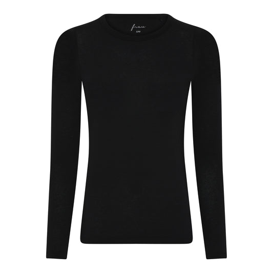 Frau Lucca Cashmere O-neck Blouse