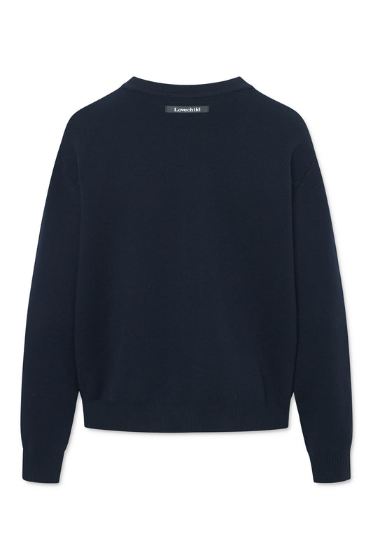 Lovechild Jasmine Cardigan Navy