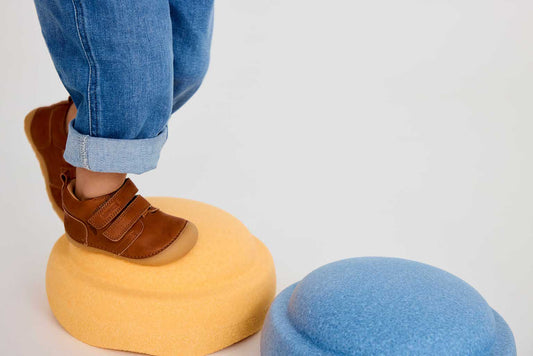 Bisgaard Barefoot First Step Shoe Cognac