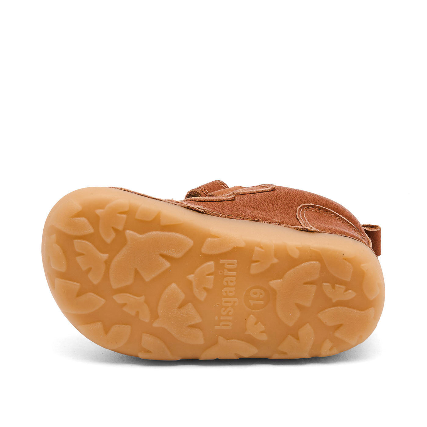 Bisgaard Barefoot First Step Shoe Cognac