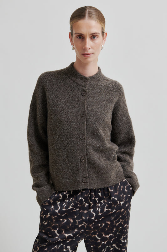 Second Female Menta Knit Cardigan