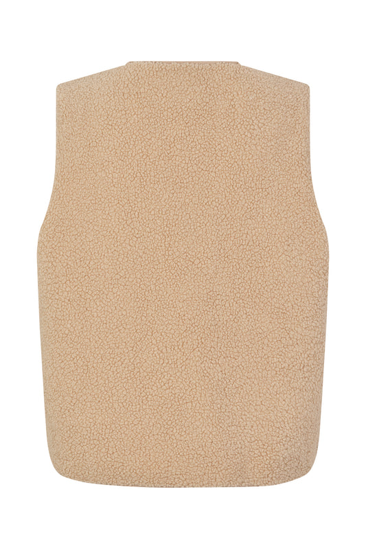 Lollys Laundry Hugo Vest Beige