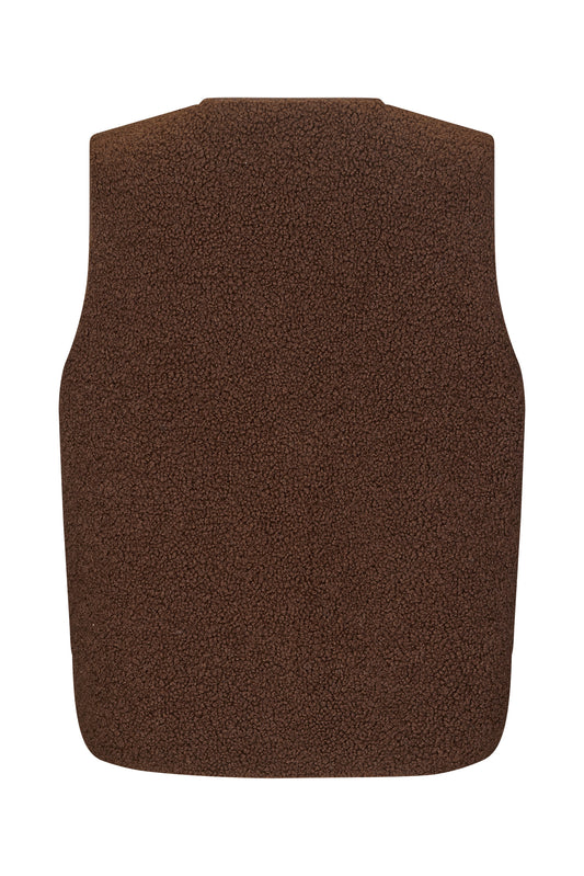 Lollys Laundry Hugo vest Mokka