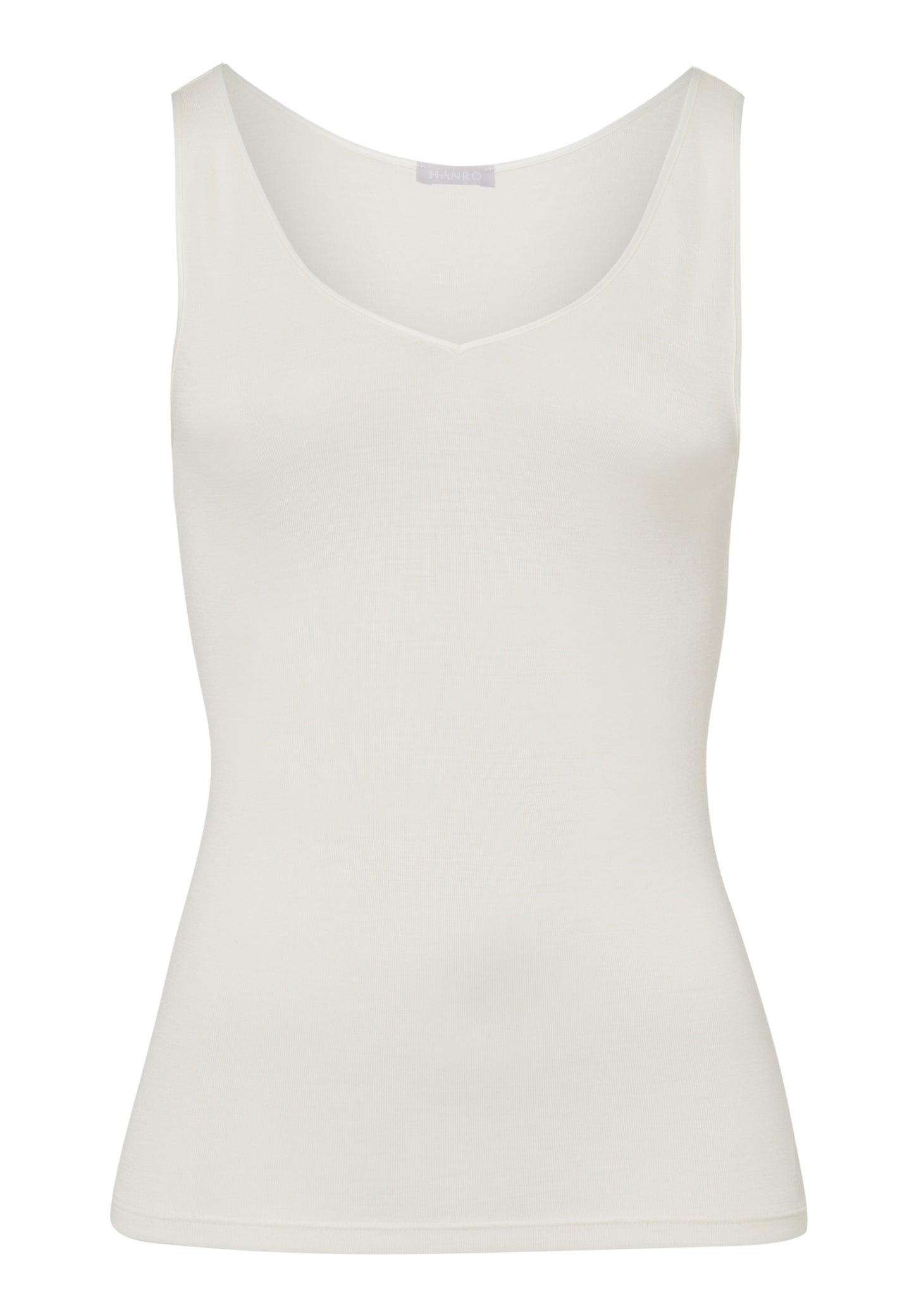 Hanro Woolen Silk Top Cygne