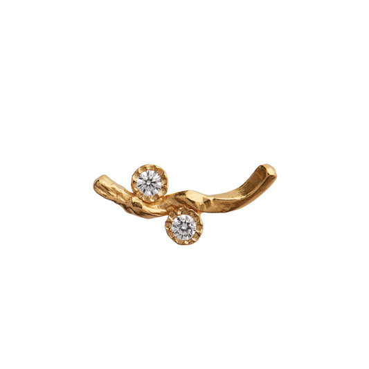 Stine A Flow Earring with Two Stones