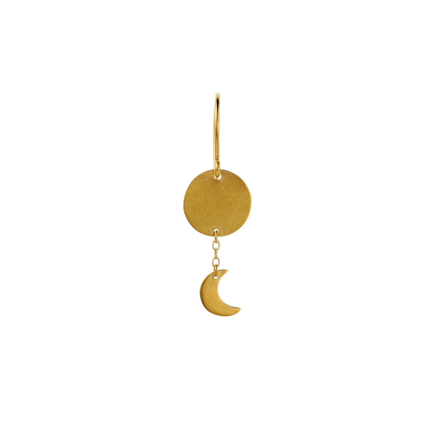 Stine A Sun and Moon Earring