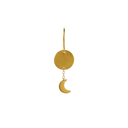 Stine A Sun and Moon Earring