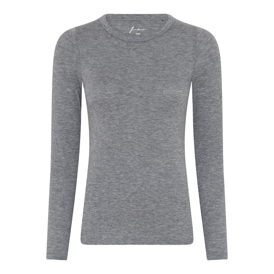 Frau Lucca Cashmere Top Grå