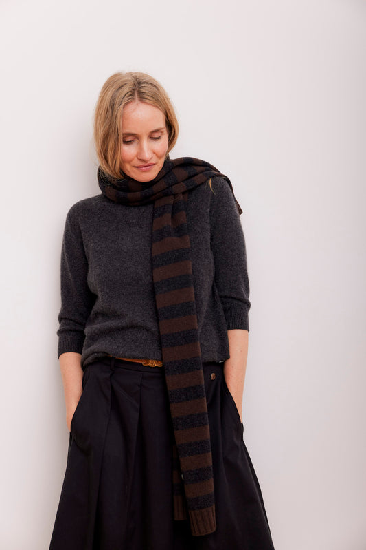 Beta Studios Lareen Striped Scarf