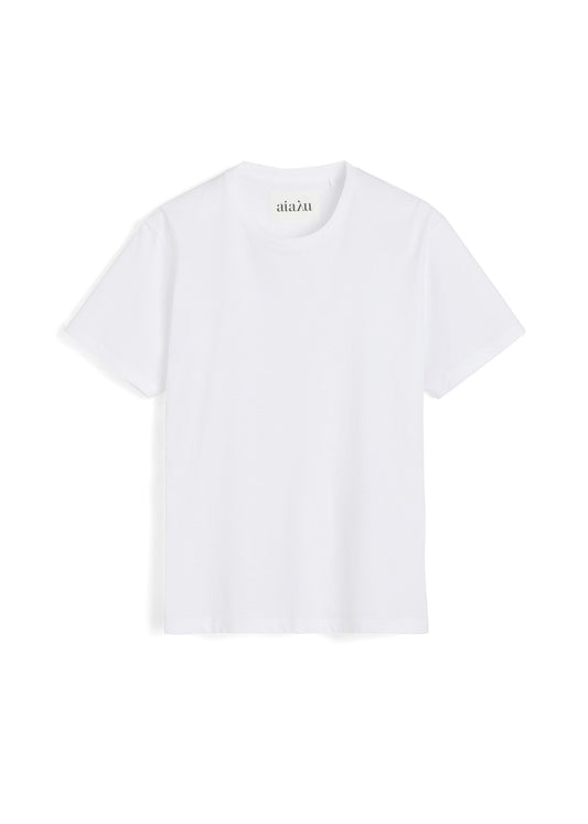 Aiayu Classic Circular Tee White