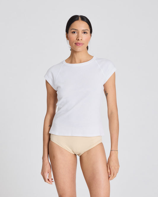 Gai + Lisva Malou Top White