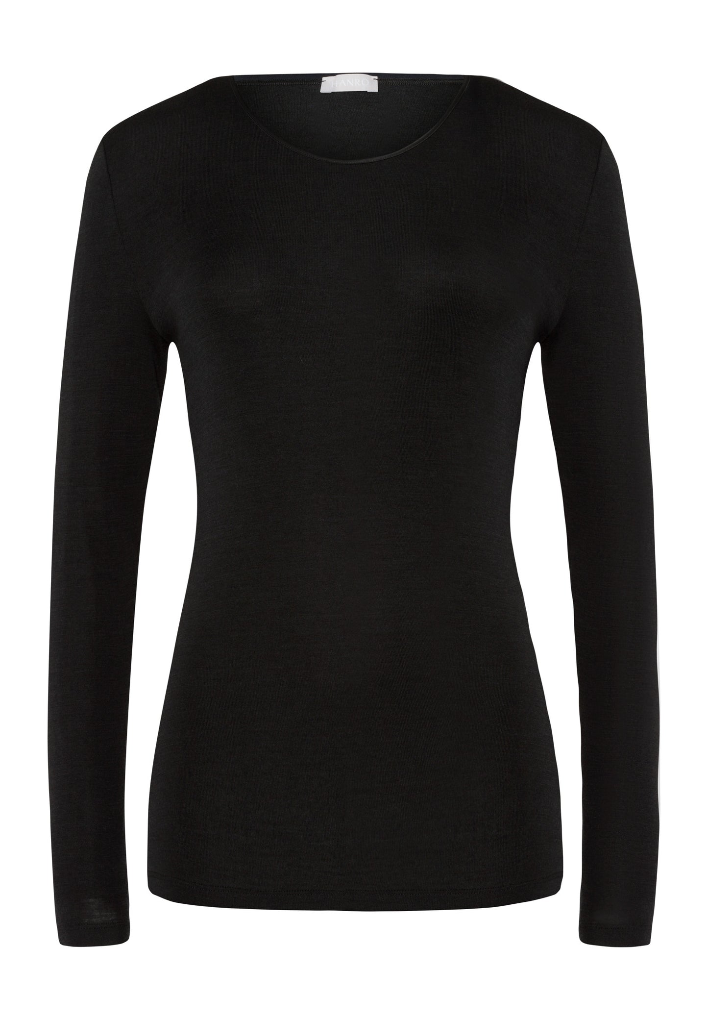 Hanro Woolen Silk Blouse Black